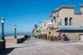 Mission Beach Boardwalk in San Diego, California Royalty Free Stock Photo
