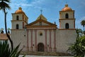 Mission building in Santa Barbara, California