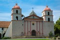 Mission building in Santa Barbara, California