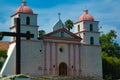 Mission building in Santa Barbara, California