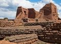 Mission Church, Pecos Pueblo Royalty Free Stock Photo