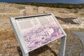 New Mexico, USA - May 7, 2021: Mission church ruins at Gran Quivira Ruins, an historical Spanish missions at Salinas Pueblo Royalty Free Stock Photo