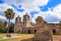 Mission Concepcion, San Antonio, Texas Royalty Free Stock Photo