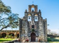 Mission Espada in San Antonio Missions National Historic Park, Texas on a bright sunny day Royalty Free Stock Photo