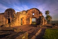 Mission of Jesus de Tavarangue - June 26, 2017: Inside the ancient Jesuit ruins of the Mission of Jesus de Tavarangue, Paraguay