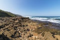 Mission Rocks Beach in Isimangaliso Wetland Park South Africa Royalty Free Stock Photo
