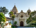 Carmel by the sea, CA / United States - Aug. 19, 2019: a landscape image of Mission San Carlos Borromeo de Carmelo