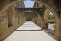 Mission San Jose arches Royalty Free Stock Photo