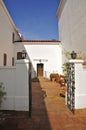 Mission San Luis Rey Courtyard Royalty Free Stock Photo