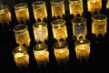 Mission San Luis Rey Votive Candles Royalty Free Stock Photo