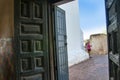 San Xavier del Bac the Spanish Catholic Mission Tucson Arizona Royalty Free Stock Photo