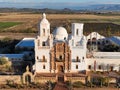 Mission San Xavier del Bac, Tucson, AZ, USA Royalty Free Stock Photo