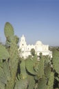 The Mission San Xavier Del Bac was erected between 1783 and 1897 in Tucson Arizona Royalty Free Stock Photo