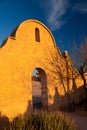 Mission San Xavier at Sunset Royalty Free Stock Photo