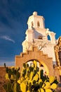 Mission San Xavier at Sunset Royalty Free Stock Photo