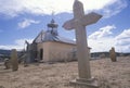 Mission in San Ysidro New Mexico Royalty Free Stock Photo