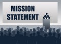 Mission statement Royalty Free Stock Photo