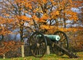 Missionary Ridge Canon in Autumn Royalty Free Stock Photo