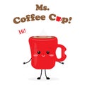 Missis Coffee Cup Royalty Free Stock Photo