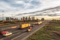 Mississauga Highway 403 Afternoon Royalty Free Stock Photo