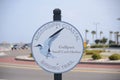 Mississippi Coastal Birding Trail Sign Royalty Free Stock Photo