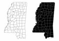 Mississippi County Maps