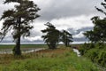 Mississippi farm land following rainstorm