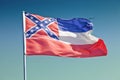 Mississippi Flag Royalty Free Stock Photo