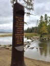 Mississippi headwaters Royalty Free Stock Photo