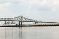 Mississippi River Bridge in Baton Royalty Free Stock Photo