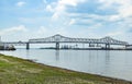 Mississippi River Bridge in Baton Rouge Louisiana