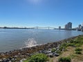 Mississippi River Woldenberg Riverview Park New Orleans Louisiana Royalty Free Stock Photo