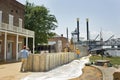 Mississippi River flood preparation