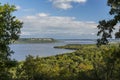 Mississippi River Lake Pepin Scenic Royalty Free Stock Photo