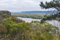 Mississippi River Overlook at Effigy Mounds