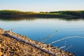 Mississippi riverway at pigs eye island Royalty Free Stock Photo