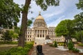 Mississippi State Capitol building, Jackson, MS Royalty Free Stock Photo