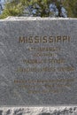 Mississippi 6th Infantry sign Vicksburg