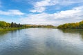 Missouri River at Fort Benton, Montana Royalty Free Stock Photo