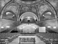 Black and white picture, Missouri state capitol building