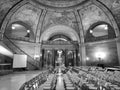 Black and white picture, Missouri state capitol building Royalty Free Stock Photo