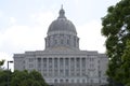 History building Missouri State Capitol in Jefferson MO Royalty Free Stock Photo