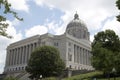 Missouri State Capitol in city Jefferson MO USA Royalty Free Stock Photo