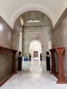 Missouri State capitol inside view Jefferson city MO Royalty Free Stock Photo