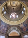 Ceiling of Missouri State capitol building USA Royalty Free Stock Photo