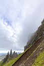 Old man of Storr portrait Royalty Free Stock Photo