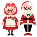 Mister and missus Santa Claus