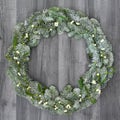 Mistletoe and Spruce Fir Wreath