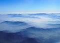 Misty Blue Mountains