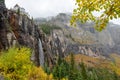 Misty Bridal Veil Falls Royalty Free Stock Photo